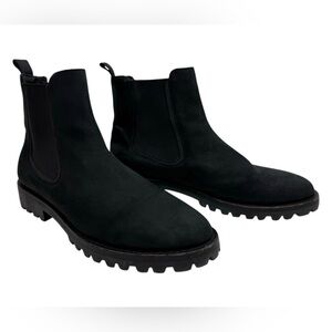 Thursday Boot Women’s Legend Chelsea Boot Matte Black Leather Sz 10.5 EUC